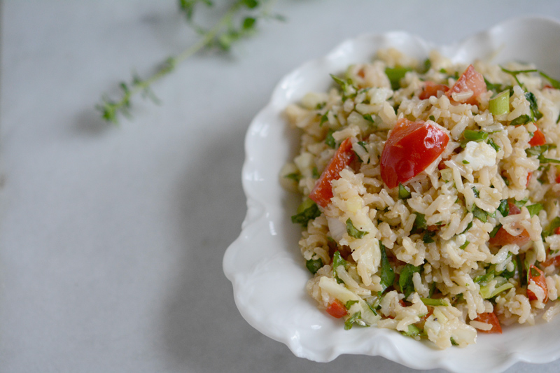 Brown Rice Salad