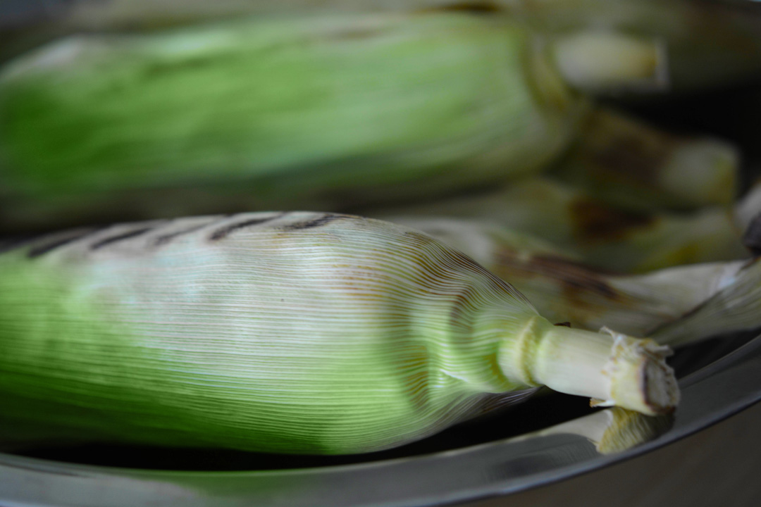 Grilled Corn, Pepper, and Tomato Chowder