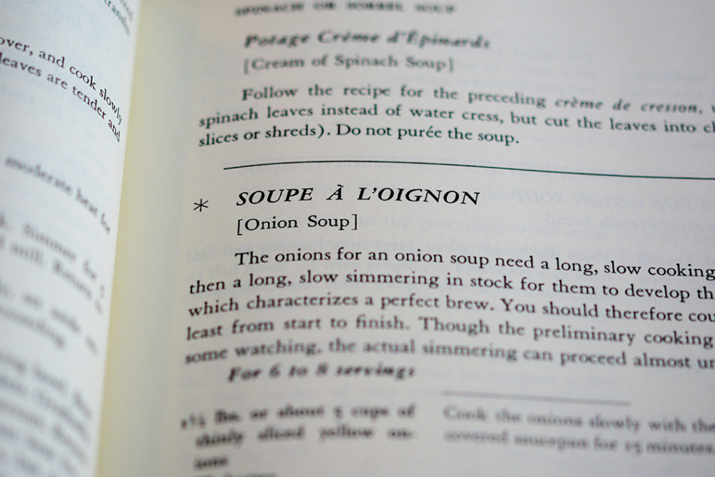 French Three Onion Soup