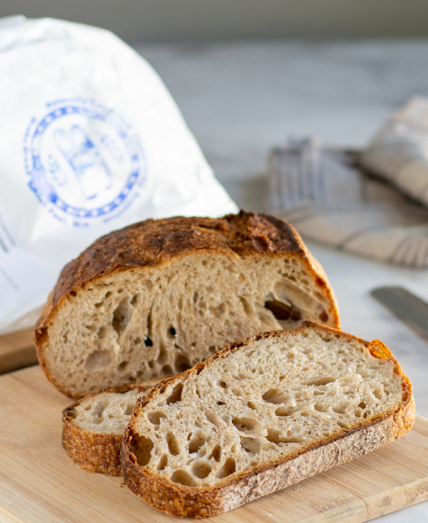 photo of brake bread bread and bag