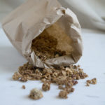 Tipped Paper Bag Spilling with Shelagh's Granola