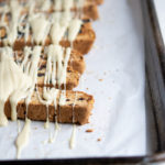 Dried Cherry, Pistachio and Lemon Biscotti