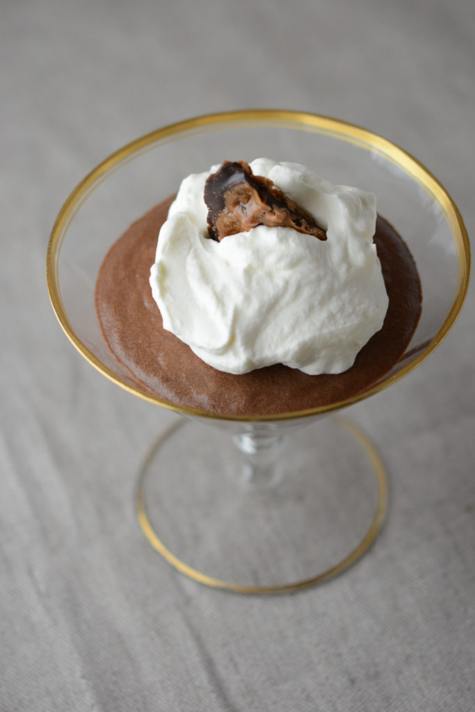 photo of Guinness Chocolate Mousse in a glass