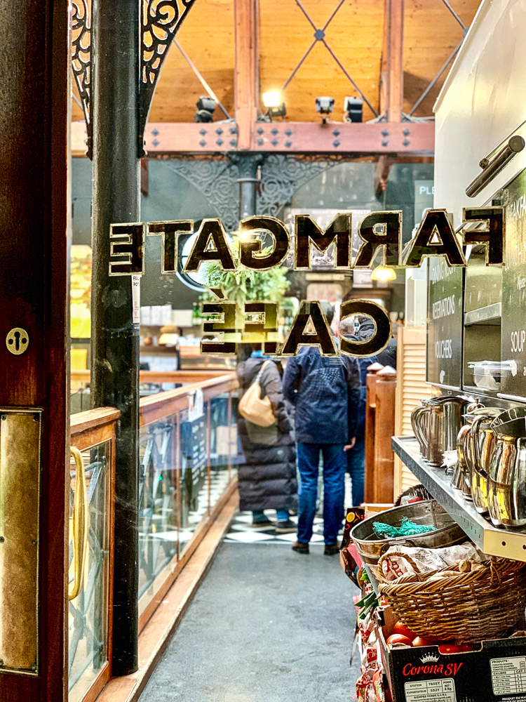 door of farmgate restaurant in cork