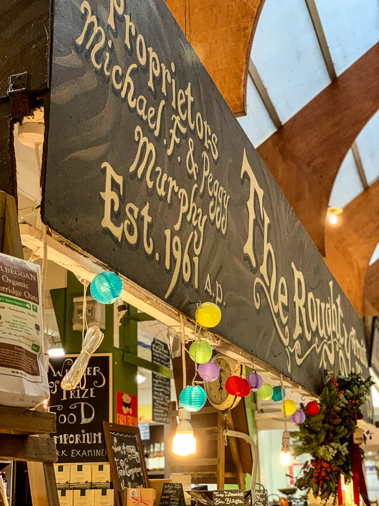 Roughty's signage the English Market