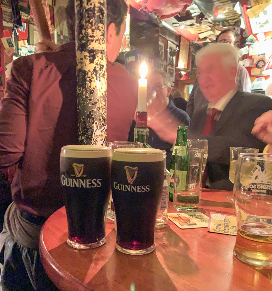 two Guinness and an old irishman