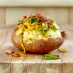 photo of colcannon twice baked potato