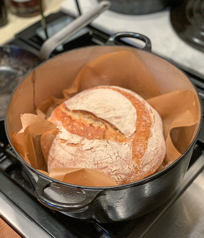 Dutch Oven Sourdough Bread - Cooking Gorgeous