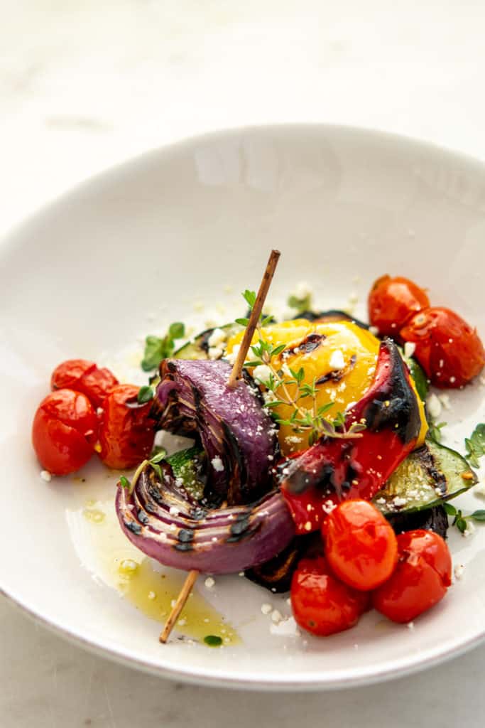 ratatouille plating