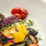 Overhead shot of Grilled Ratatouille