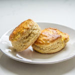 irish scones on a plate