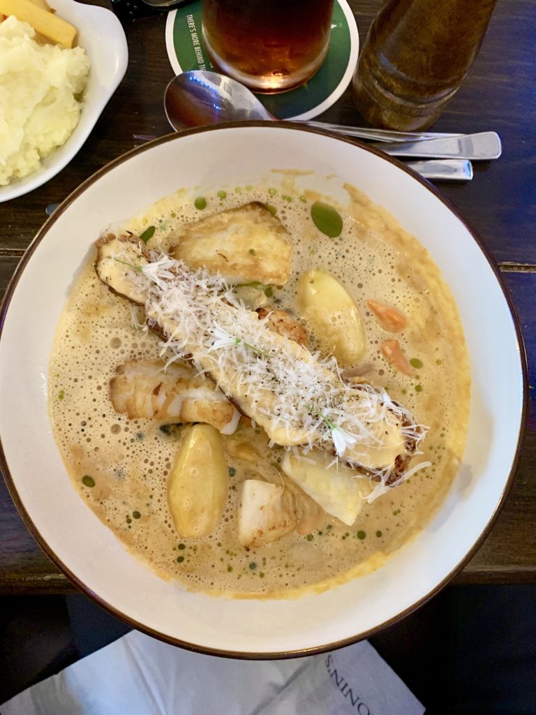 Seafood Bisque from Cronin's Sheebeen in Westport. Oh my.