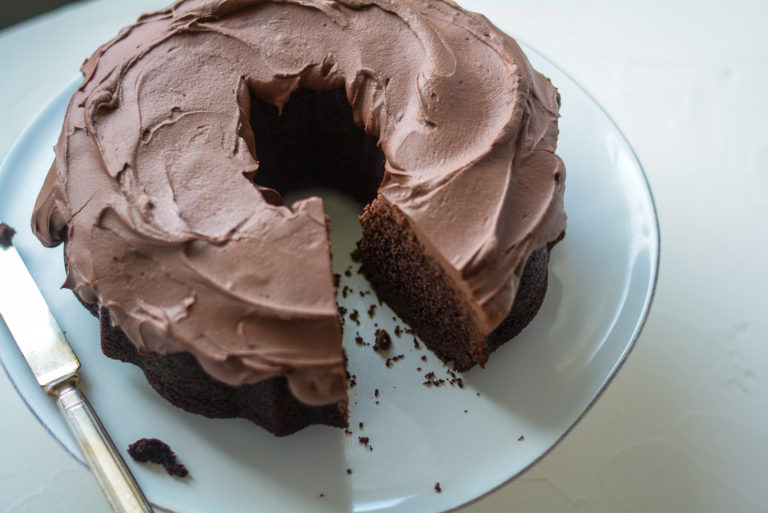 Guinness Chocolate Cake with Ganache Whiskey Frosting SheCooks.Design